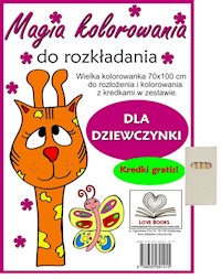Magia kolorowania dla dziewczynki -  - książka