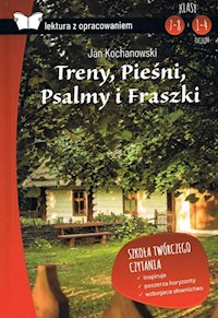 Fraszki Pieśni PsalmyTreny Jan  Kochanowski opracowanie - Jan Kochanowski - książka