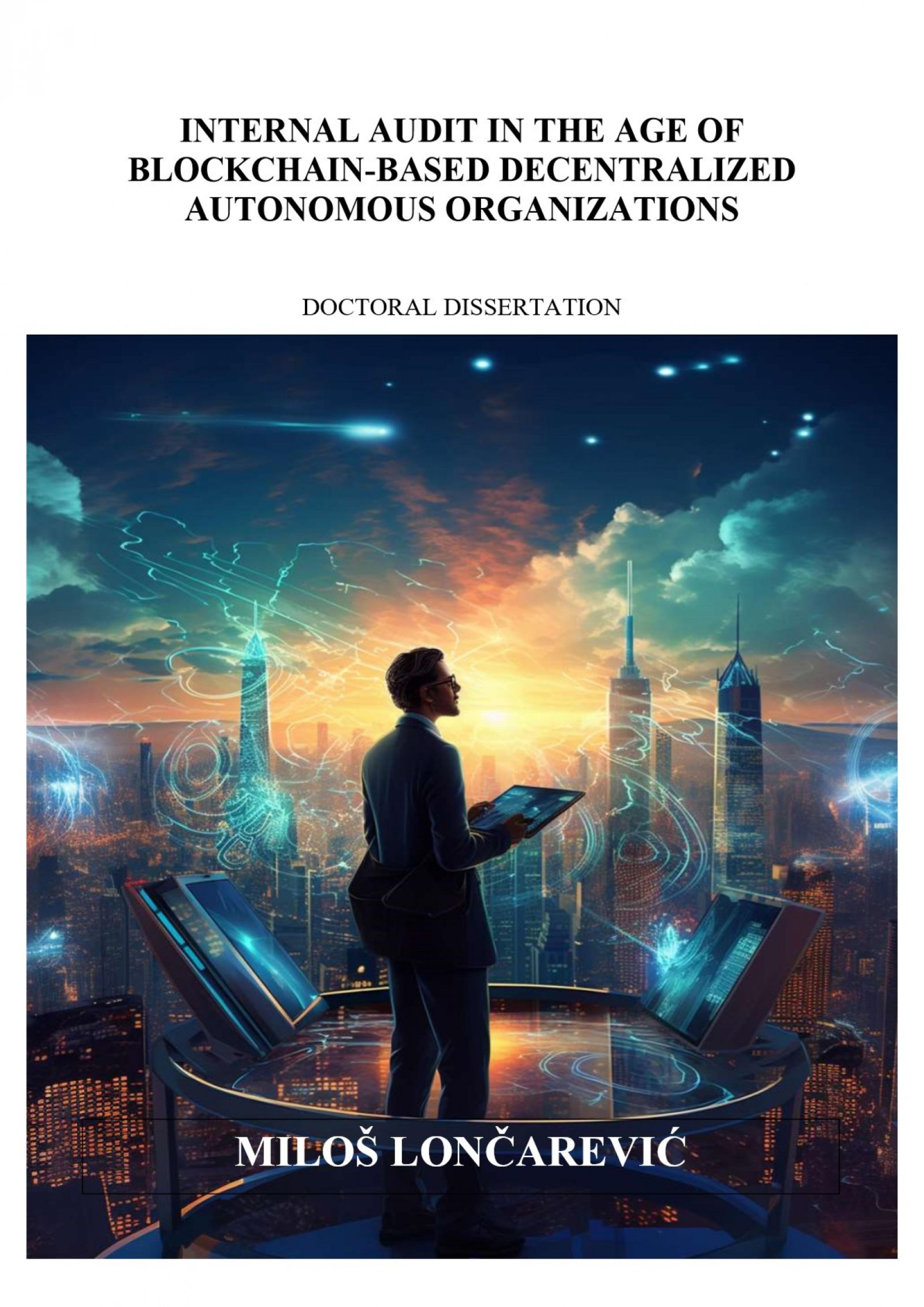 Internal Audit in the Age of Blockchain-based Decentralized Autonomous Organizations
