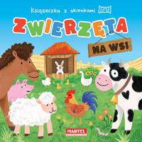 ksiązeczka z okienkami. Zwierzęta na wsi - zbiorowa praca - książka