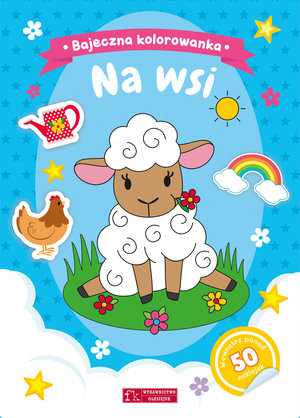 Bajeczna kolorowanka. Na wsi - Natalia Berlik (ilustr.) - książka