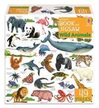 Usborne Book and Jigsaw Wild Animals - Smith Sam - książka