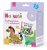 Na wsi Książeczka i cztery układanki Puzzle dla malucha -  - książka