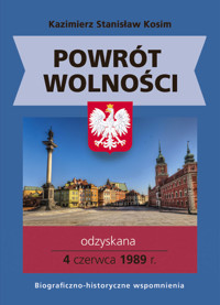 Powrót wolności - Kosim Kazimierz Stanisław - książka