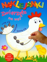 Zwierzęta na wsi Naklejanki -  - książka