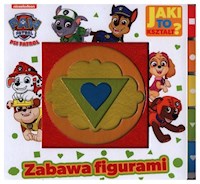 Psi Patrol Jaki to kształt Zabawa figurami -  - książka