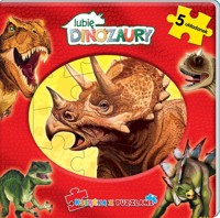 Lubię Dinozaury Książka z puzzlami -  - książka