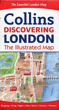 Discovering London Illustrated Map -  - książka