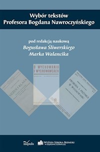 Wybór tekstów Profesora Bogdana Nawroczyńskiego -  - książka