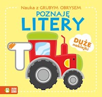 Nauka z grubym obrysem Poznaję litery -  - książka