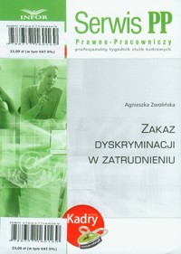 Zakaz dyskryminacji w zatrudnieniu - Zwolińska Agnieszka - książka