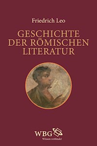 Geschichte der römischen Literatur - Friedrich Leo - ebook