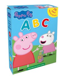 Świnka Peppa ABC Karty edukacyjne w pudełku - Kiersnowska Monika - książka