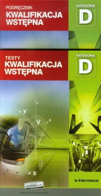 Kwalifikacja wstępna kategoria D Podręcznik -  - książka
