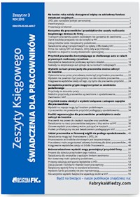 Zeszyty Księgowego Nr 3 Świadczenia dla pracowników -  - książka