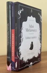 Pakiet: Adaś Mickiewicz / Frycek Chopin / Mania Skłodowska - Jakub Skworz - książka