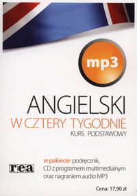 Angielski w cztery tygodnie Kurs podstawowy mp3 -  - książka