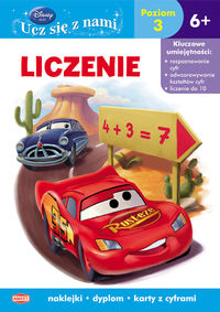 Disney Ucz się z nami Auta Liczenie -  - książka