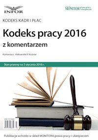 Kodeks pracy 2016 z komentarzem -  - książka