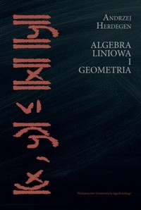 Algebra liniowa i geometria - Herdegen Andrzej - książka