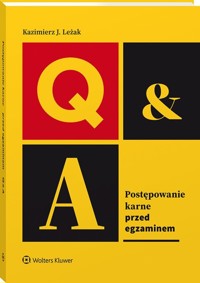 Postępowanie karne przed egzaminem - Leżak Kazimierz J. - książka