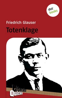 Totenklage - Literatur-Quickie - Friedrich Glauser - ebook