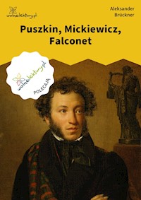 Puszkin, Mickiewicz, Falconet - Bruckner Aleksander - ebook