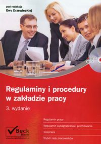 Regulaminy i procedury w zakładzie pracy + CD -  - książka