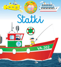 Naklejkowa zabawa Statki -  - książka