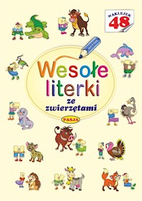 Wesołe literki ze zwierzętami - Budek Mariola - książka
