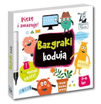 Bazgraki kodują 3-6 lat Kapitan Nauka - Monika Sobkowiak - książka