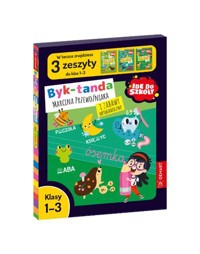 Teczka: Idę do szkoły. Byk-tanda Marcina Przewoźnika i Zabawy Ortograficzne. Klasy 1-3 - zbiorowa praca - książka