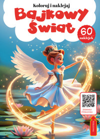 Kolorowanka z kodem QR - Bajkowy świat - Matusiak Monika - książka