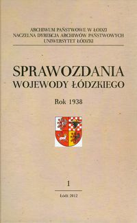 Sprawozdania wojewody łódzkiego -  - książka