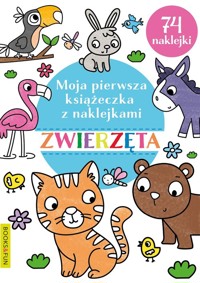 Moja pierwsza książeczka zwierzęta z naklejkami -  - książka