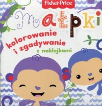 Fisher Price Kolorowanka podłogowa Małpki -  - książka