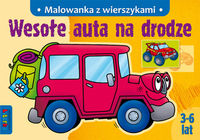 Wesołe auta na drodze - Dzik Aneta - książka