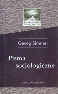 Pisma socjologiczne - Georg Simmel - książka