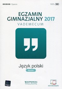 Egzamin gimnazjalny 2017 Język polski Vademecum - Pol Jolanta - książka