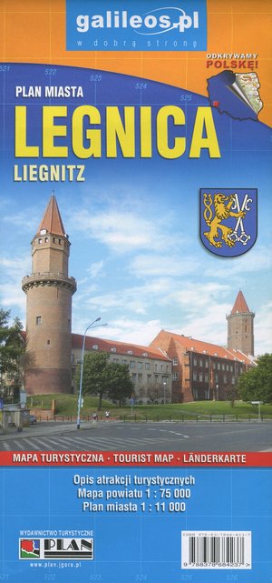 Legnica. Plan miasta w skali 1:11 000 -  - książka