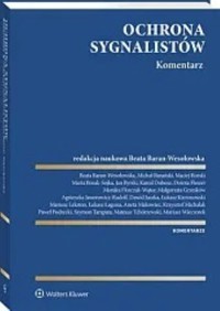 Ochrona sygnalistów Komentarz -  - książka