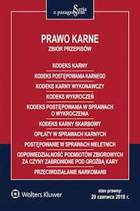 Prawo karne Zbiór przepisów -  - książka