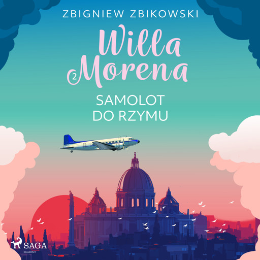 Okładka książki Willa Morena. Willa Morena 2: Samolot do Rzymu