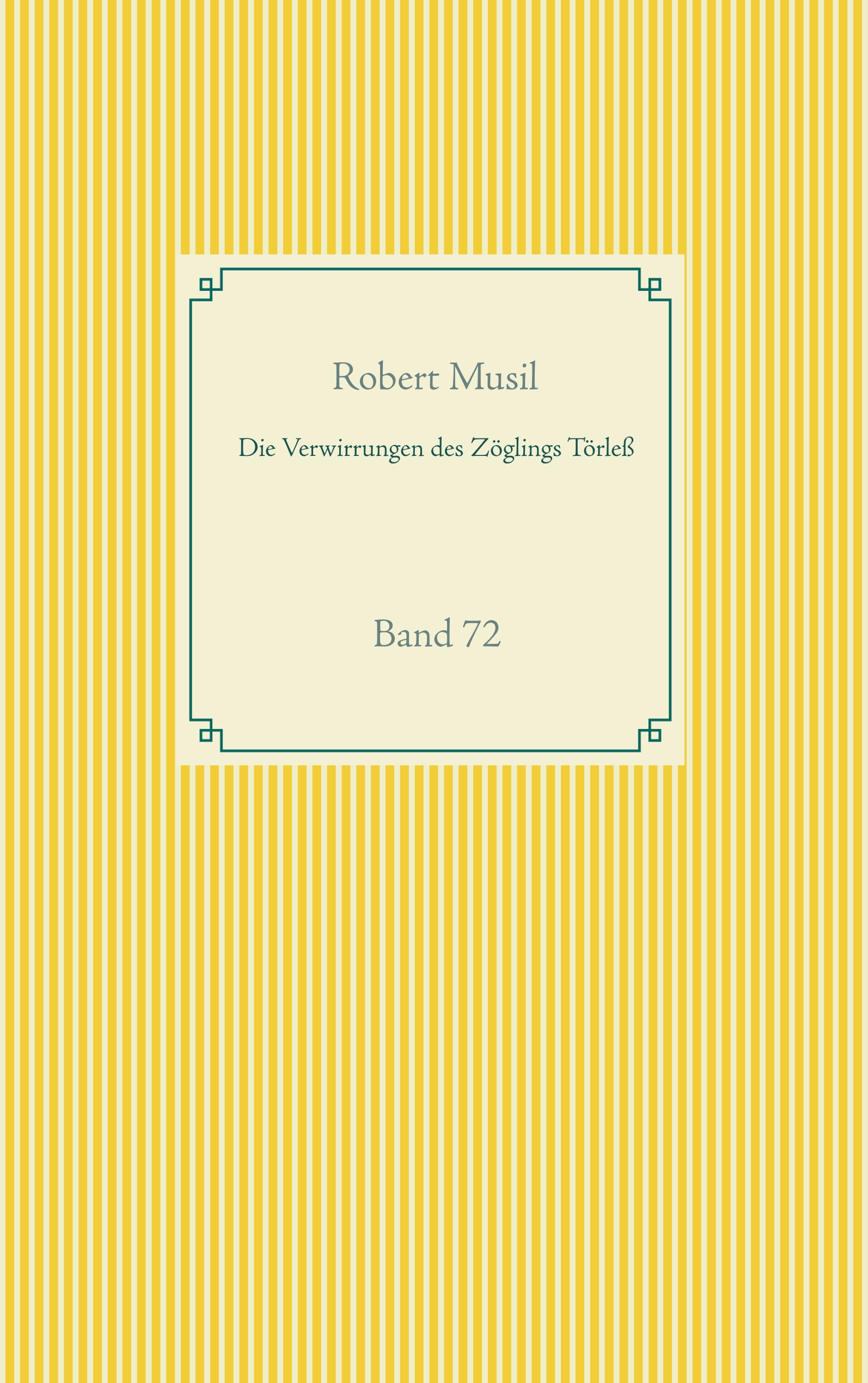Die Verwirrungen des Zöglings Törleß - Robert Musil - ebook