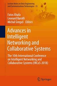 Advances in Intelligent Networking and Collaborative Systems -  - ebook