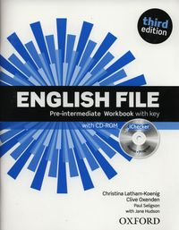 English File Pre-Intermediate Workbook with key + CD - Latham-Koenig Christina, Oxenden Clive - książka