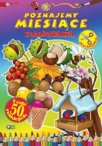 Poznajemy miesiące Kolorowanka -  - książka
