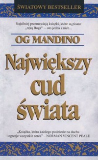 Największy cud świata - Og Mandino - książka