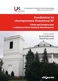 Dwadzieścia lat obowiązywania Konstytucji RP -  - książka