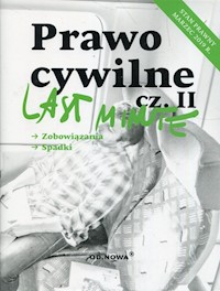 Last Minute Prawo Cywilne cz. II - Maciejowska Alicja, Kiełb Michał, Pietrzyk Sebastian - książka